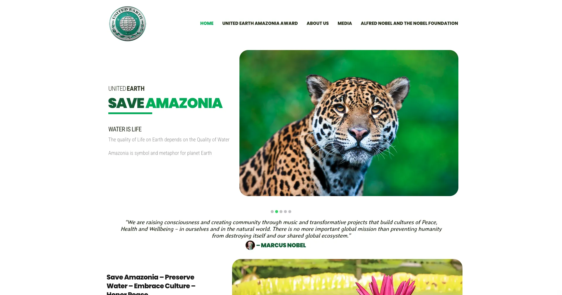 United Earth Home Page